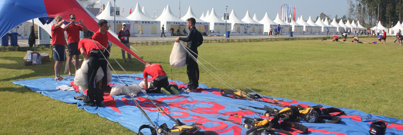 АО Полет впервые принял участие в Чемпионате мира среди военнослужащих по парашютному спорту